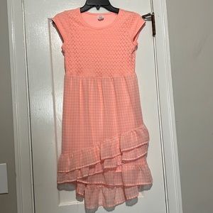 Wonder Nation Beautiful Girls Dress Size L (10/12) Plus